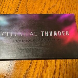 5/$25 Dominique Cosmetics Celestial Thunder Palette - Black, Purple, Pink